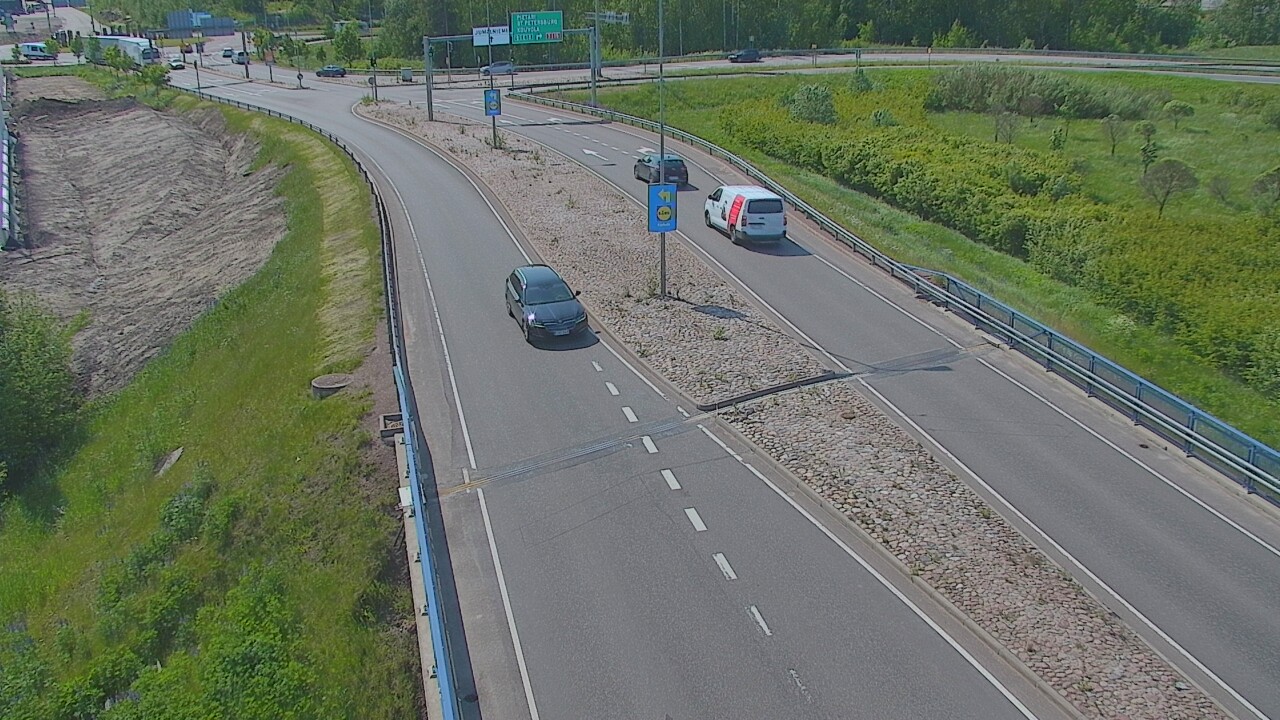 Weather Camera Image Väg 7 Kotka, Jumalniemi, Kotka, Kymenlaakso