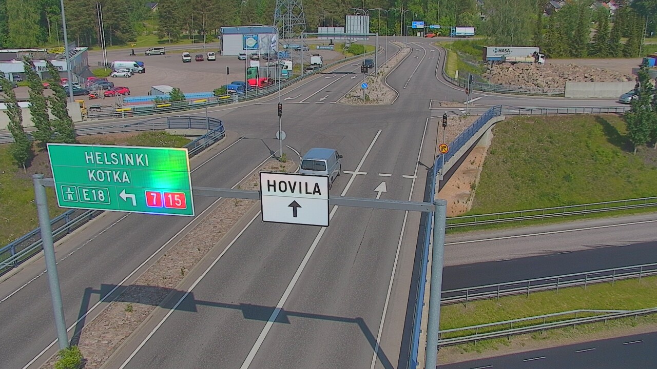 Weather Camera Image Road 7 Kotka, Jumalniemi, Kotka, Kymenlaakso