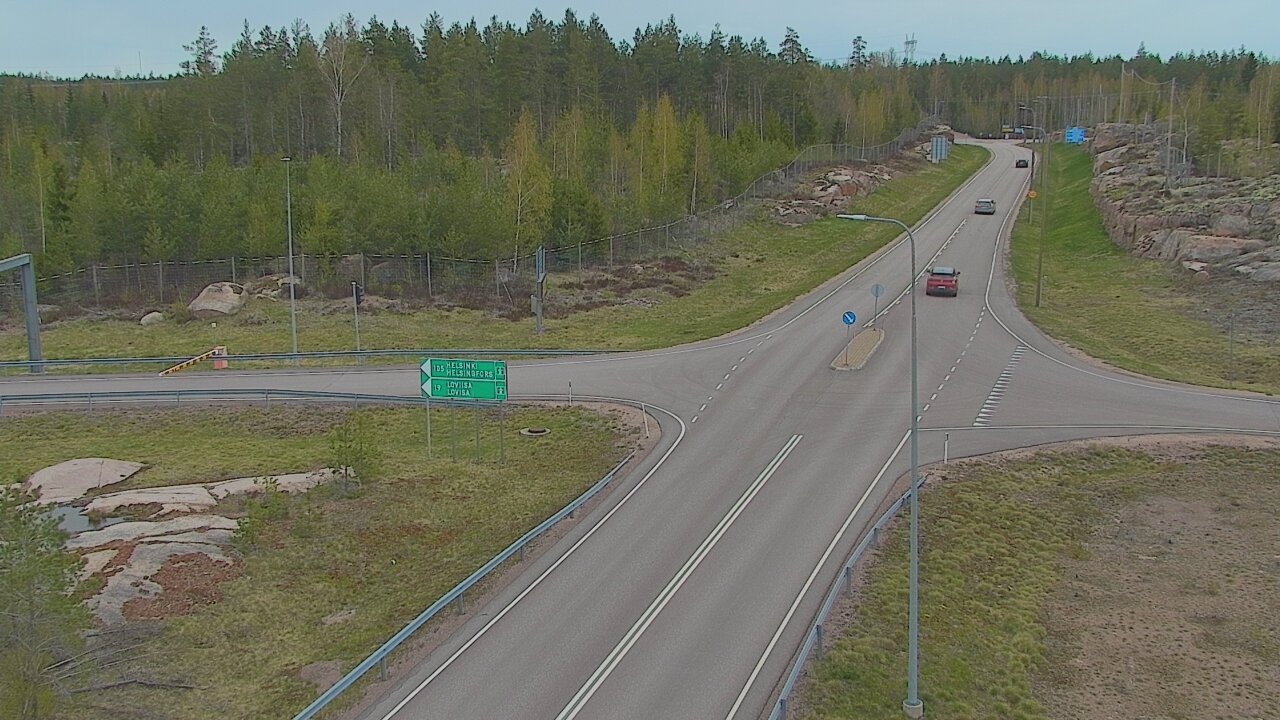Kelikamerat Kuva Tie 7 Pyhtää, Ahvenkoski, Pyhtää, Kymenlaakso