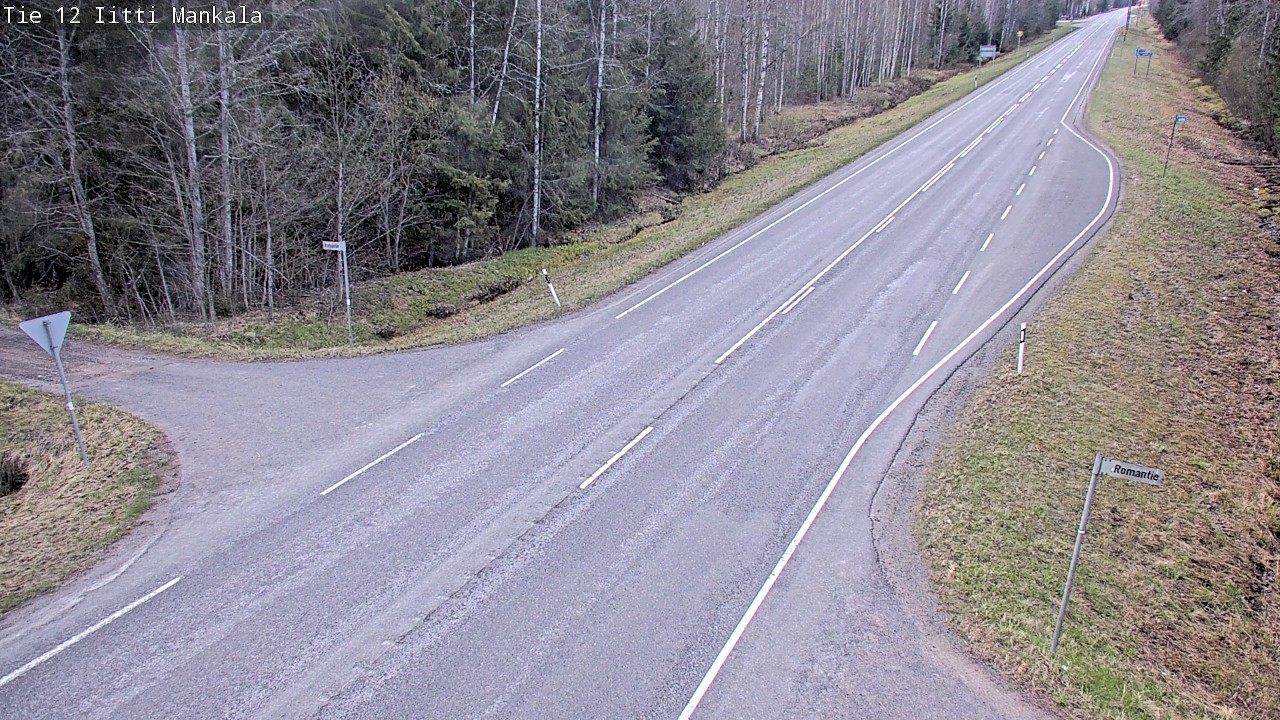 Weather Camera Image Road 12 Iitti, Mankala, Iitti, Päijät-Häme
