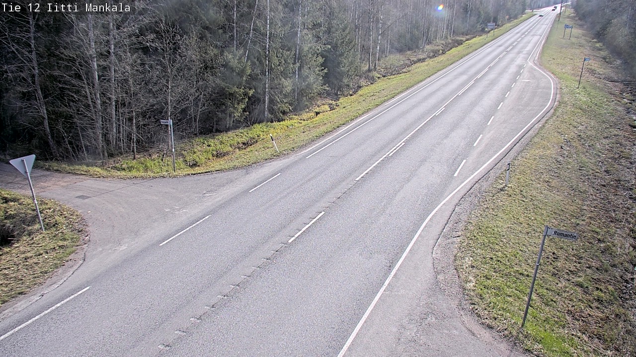 Weather Camera Image Väg 12 Itis, Mankala, Iitti, Päijät-Häme