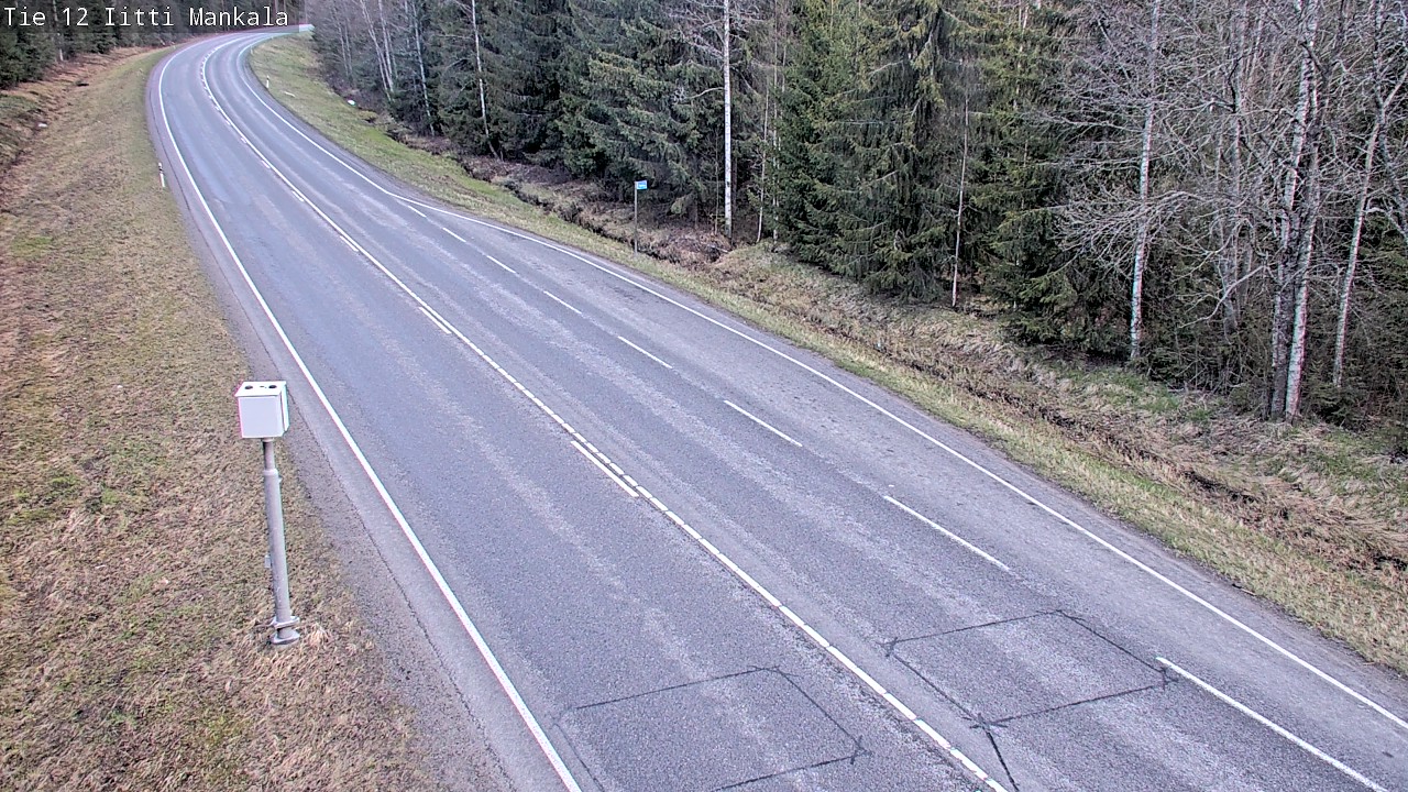 Weather Camera Image Road 12 Iitti, Mankala, Iitti, Päijät-Häme