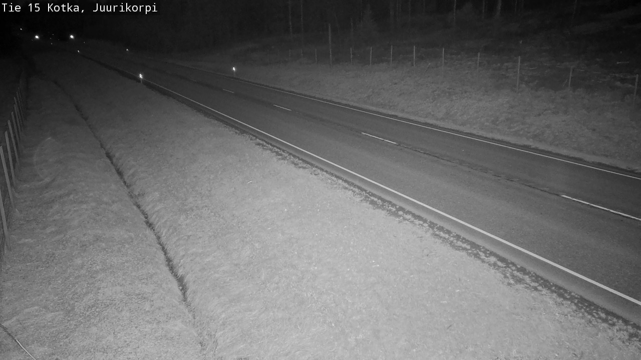 Weather Camera Image Väg 15 Kotka, Juurikorpi, Kotka, Kymenlaakso