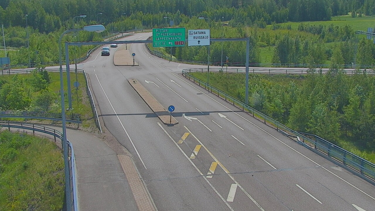 Weather Camera Image Road 7 Hamina, Ruissalo, Hamina, Kymenlaakso