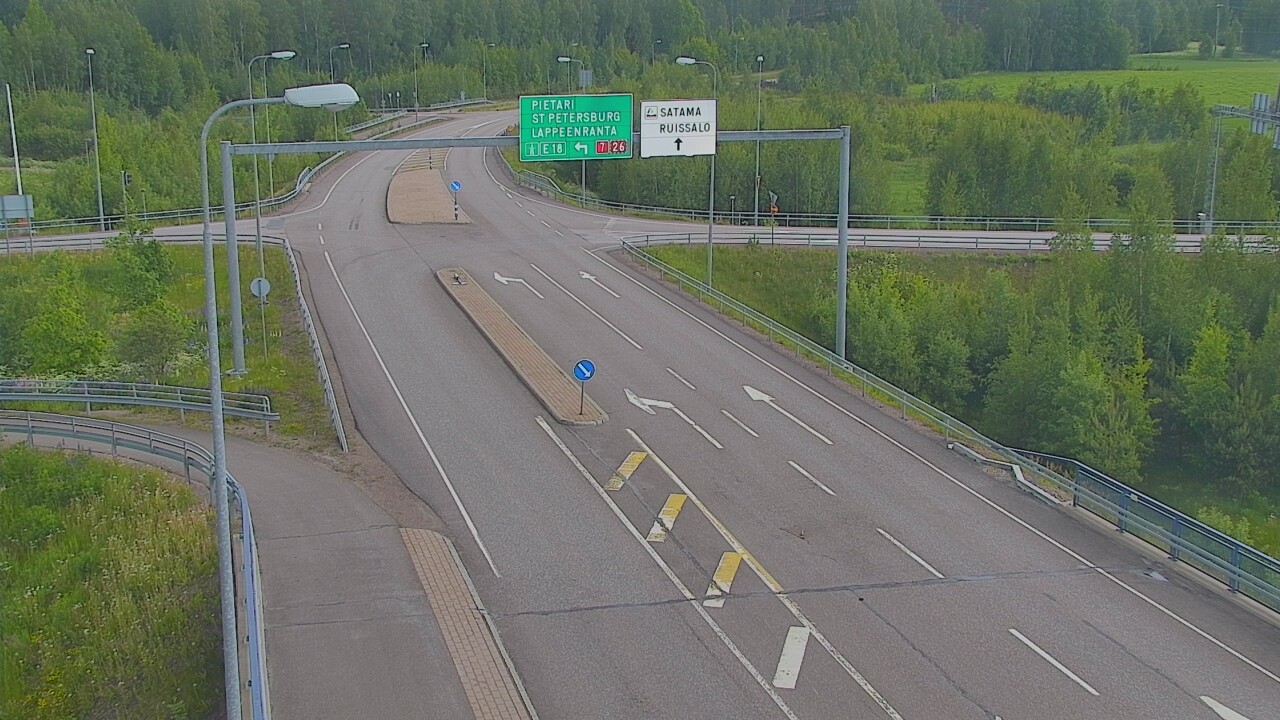 Kelikamerat Kuva Tie 7 Hamina, Ruissalo, Hamina, Kymenlaakso