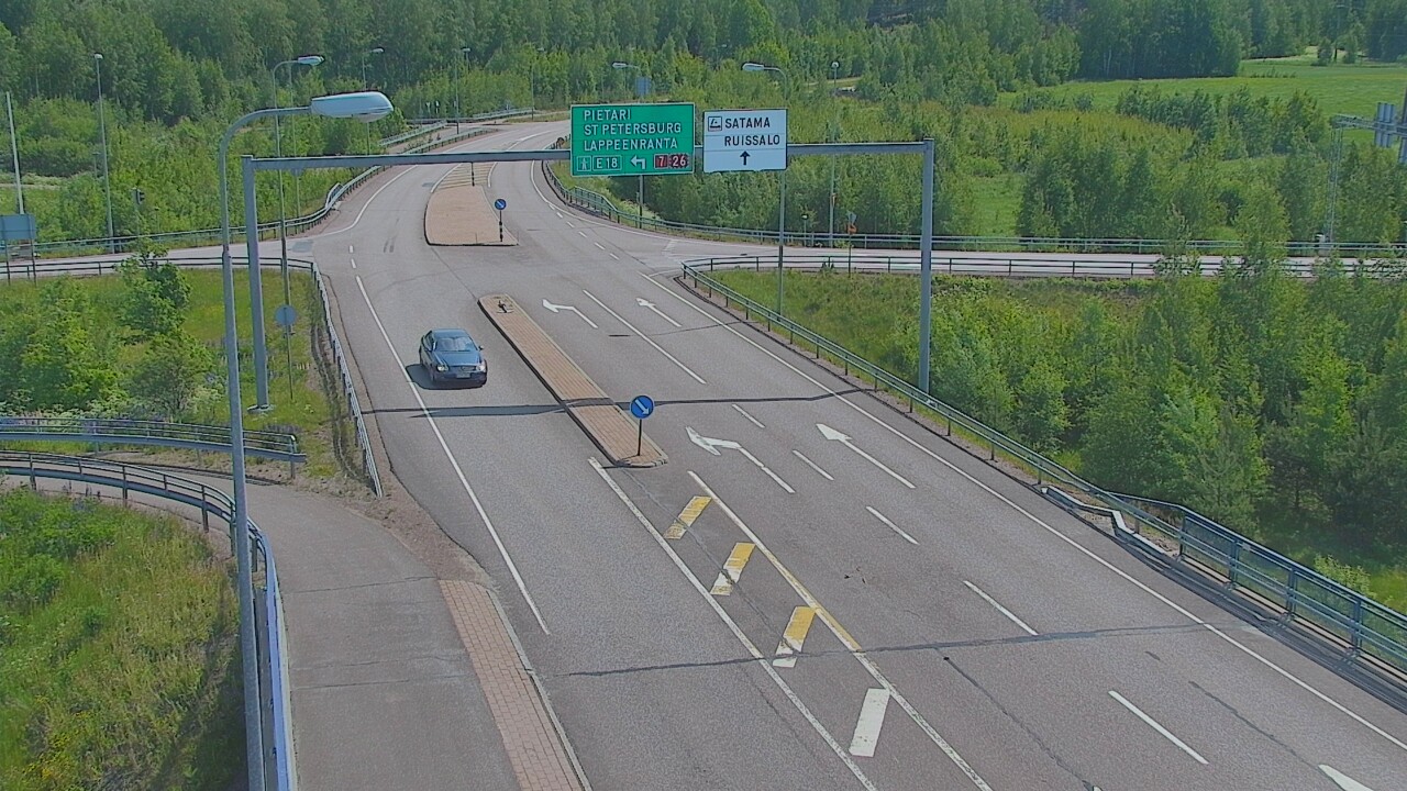 Weather Camera Image Road 7 Hamina, Ruissalo, Hamina, Kymenlaakso