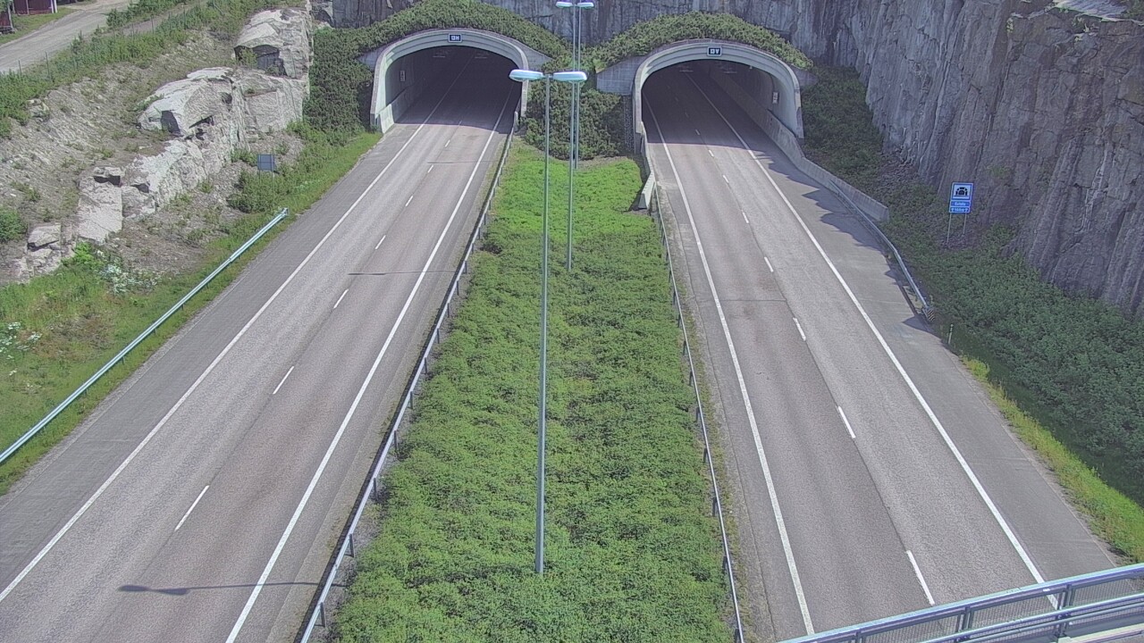 Weather Camera Image Väg 7 Fredrikshamn Kolsila bom väst, Hamina, Kymenlaakso