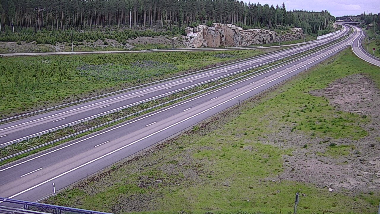 Weather Camera Image Väg 7 Vederlax, Kattilainen, Virolahti, Kymenlaakso