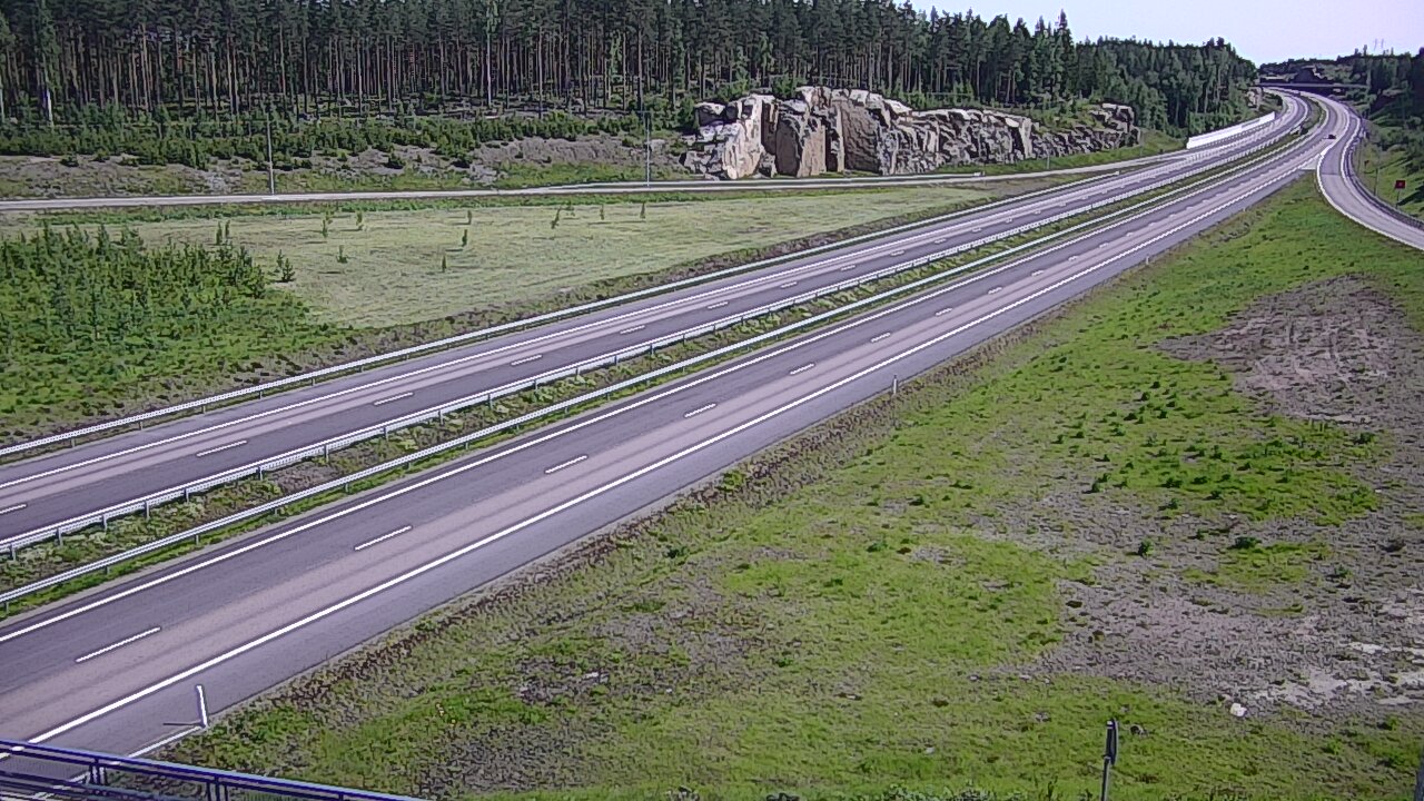 Weather Camera Image Väg 7 Vederlax, Kattilainen, Virolahti, Kymenlaakso