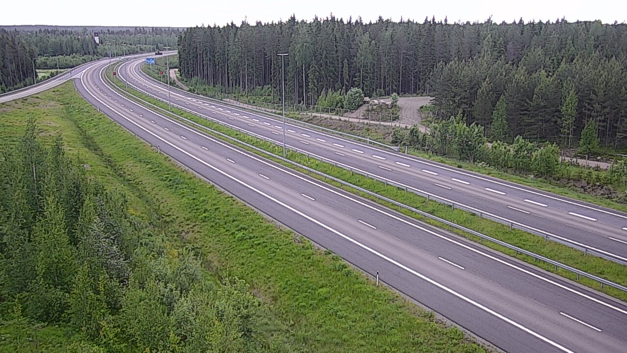Weather Camera Image Road 7 Virolahti, Vaalimaa, Lappeenrannantie, Virolahti, Kymenlaakso