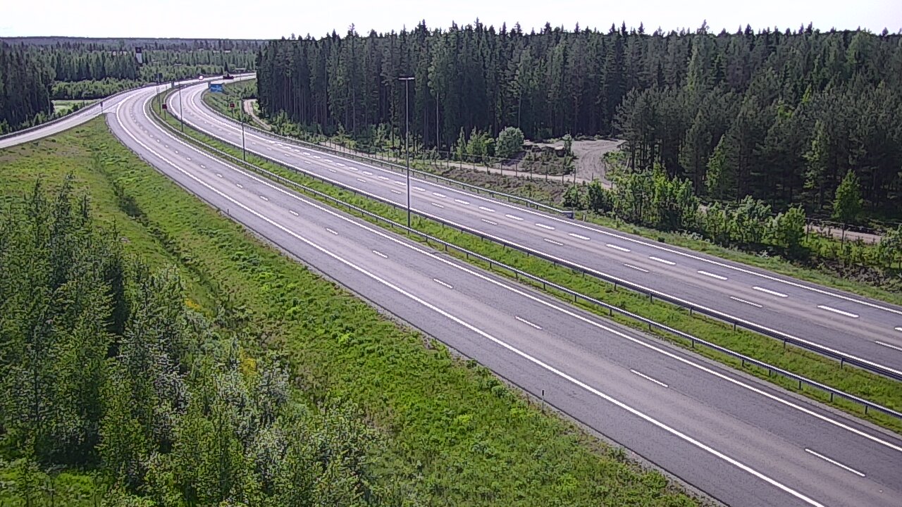 Weather Camera Image Road 7 Virolahti, Vaalimaa, Lappeenrannantie, Virolahti, Kymenlaakso