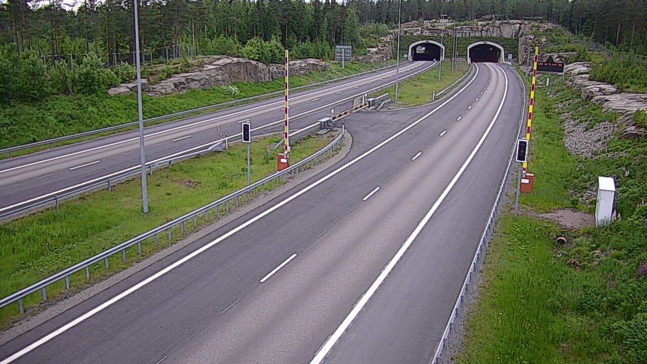Kelikamerat Kuva Tie 7 Virolahti, Vaalimaan tunneli, puomi itä, Virolahti, Kymenlaakso