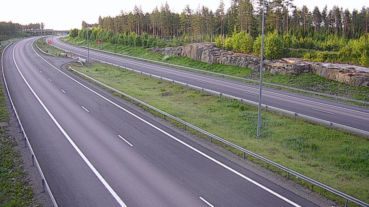 Weather Camera Image Road 7 Virolahti, Vaalimaan tunneli, suuaukko west, Virolahti, Kymenlaakso