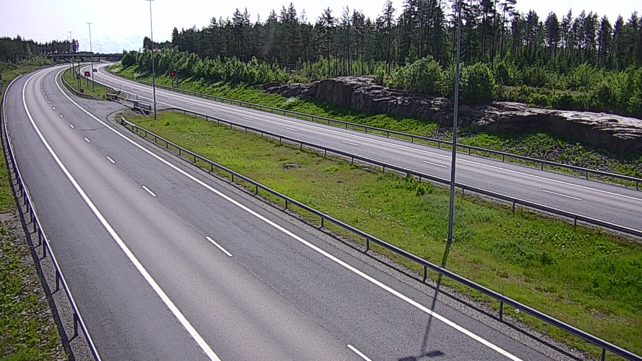 Kelikamerat Kuva Tie 7 Virolahti, Vaalimaan tunneli, suuaukko itä, Virolahti, Kymenlaakso