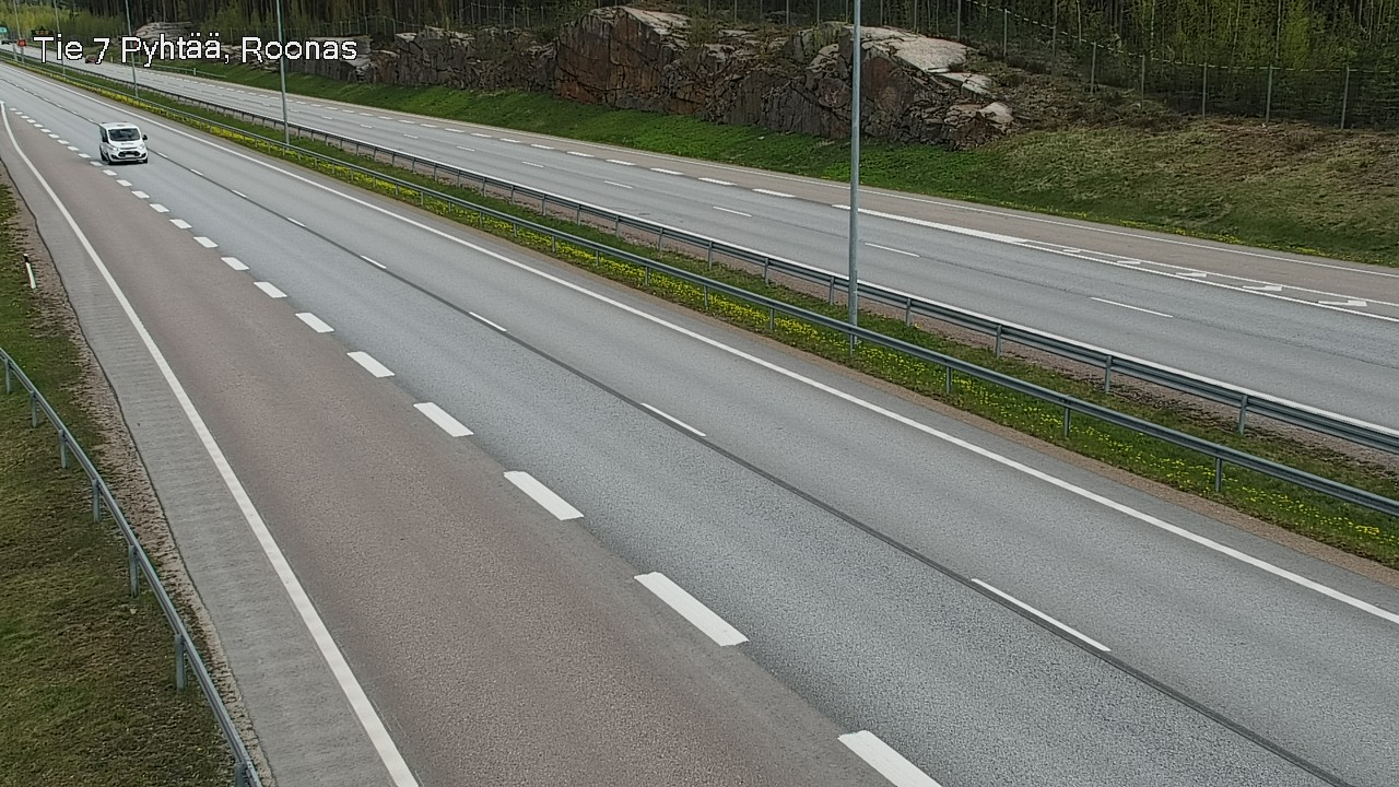 Weather Camera Image Road 7 Pyhtää, Roonas, Pyhtää, Kymenlaakso