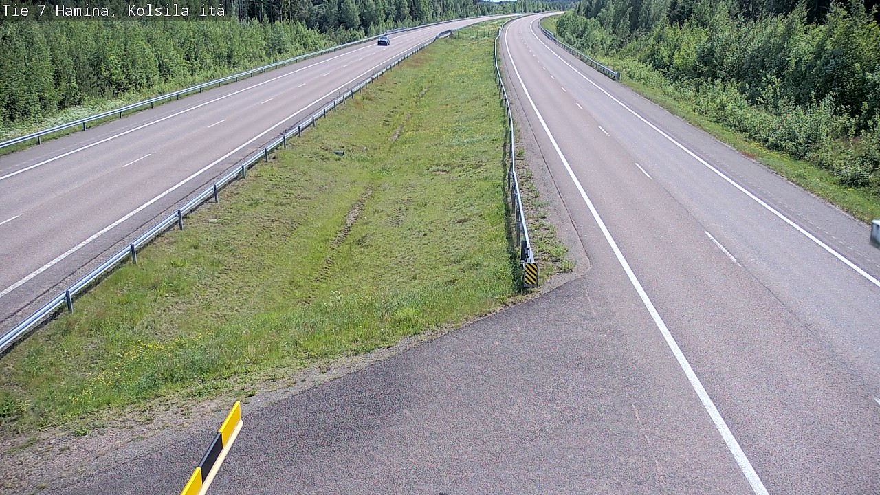 Weather Camera Image Road 7 Hamina, Kolsila, Hamina, Kymenlaakso