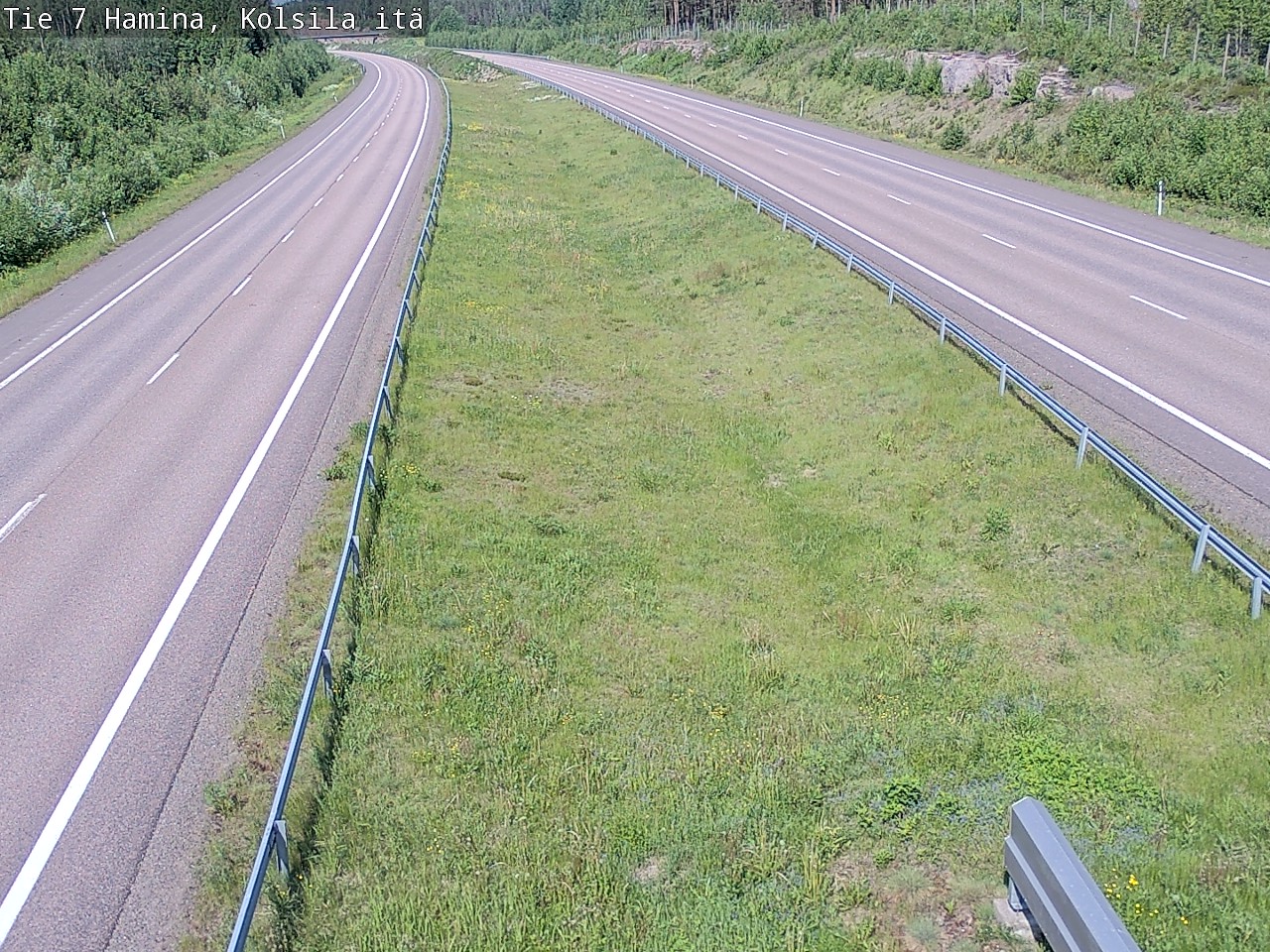 Weather Camera Image Road 7 Hamina, Kolsila, Hamina, Kymenlaakso