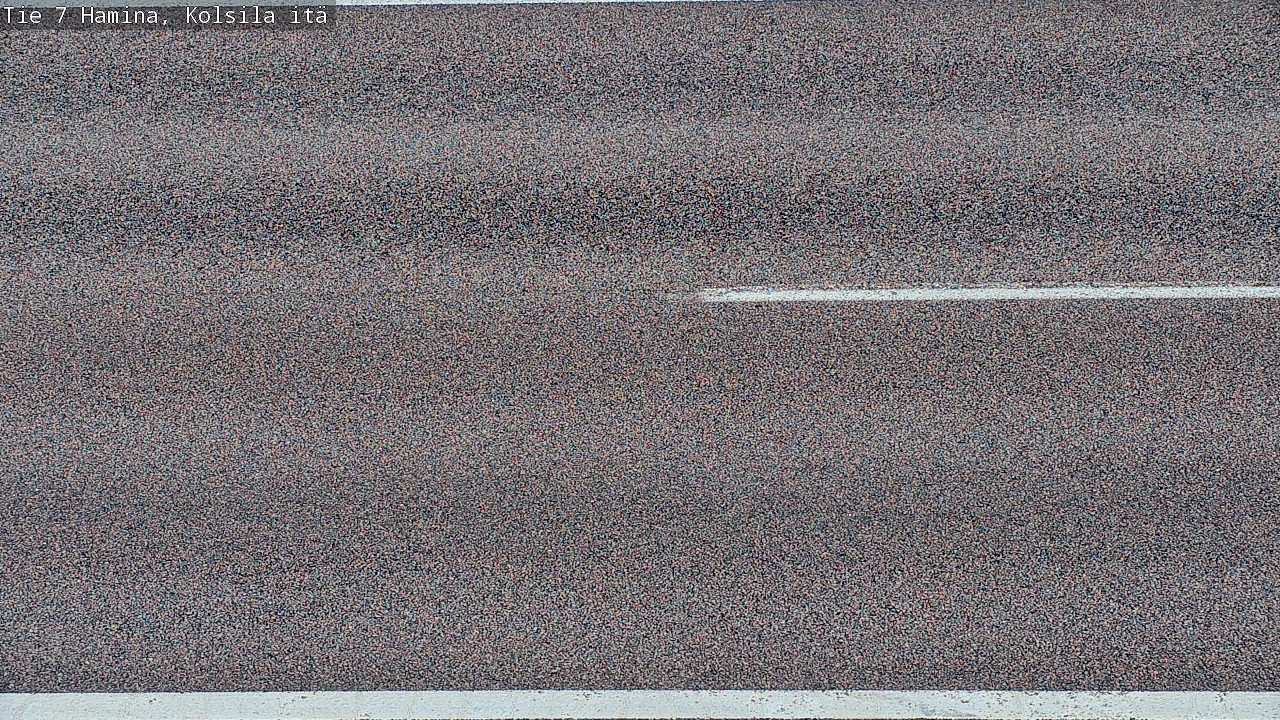 Weather Camera Image Väg 7 Fredrikshamn, Kolsila, Hamina, Kymenlaakso
