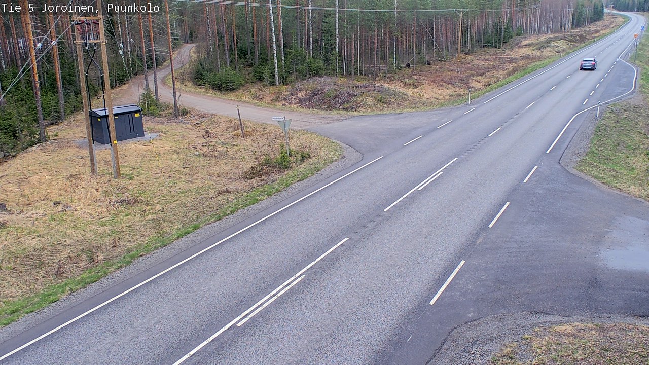Kelikamerat Kuva Tie 5 Joroinen, Puunkolo, Joroinen, Pohjois-Savo