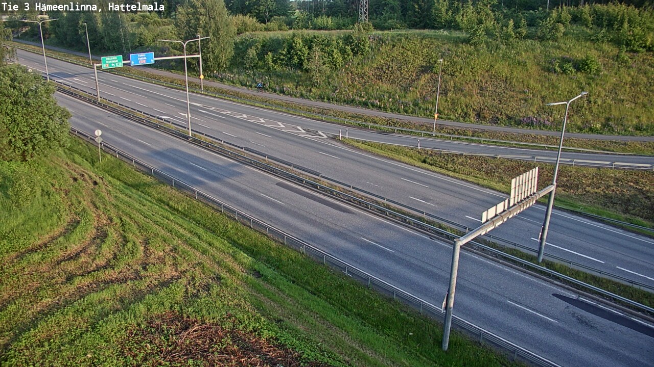 Kelikamerat Kuva Tie 3 Hämeenlinna, Hattelmala, Hämeenlinna, Kanta-Häme