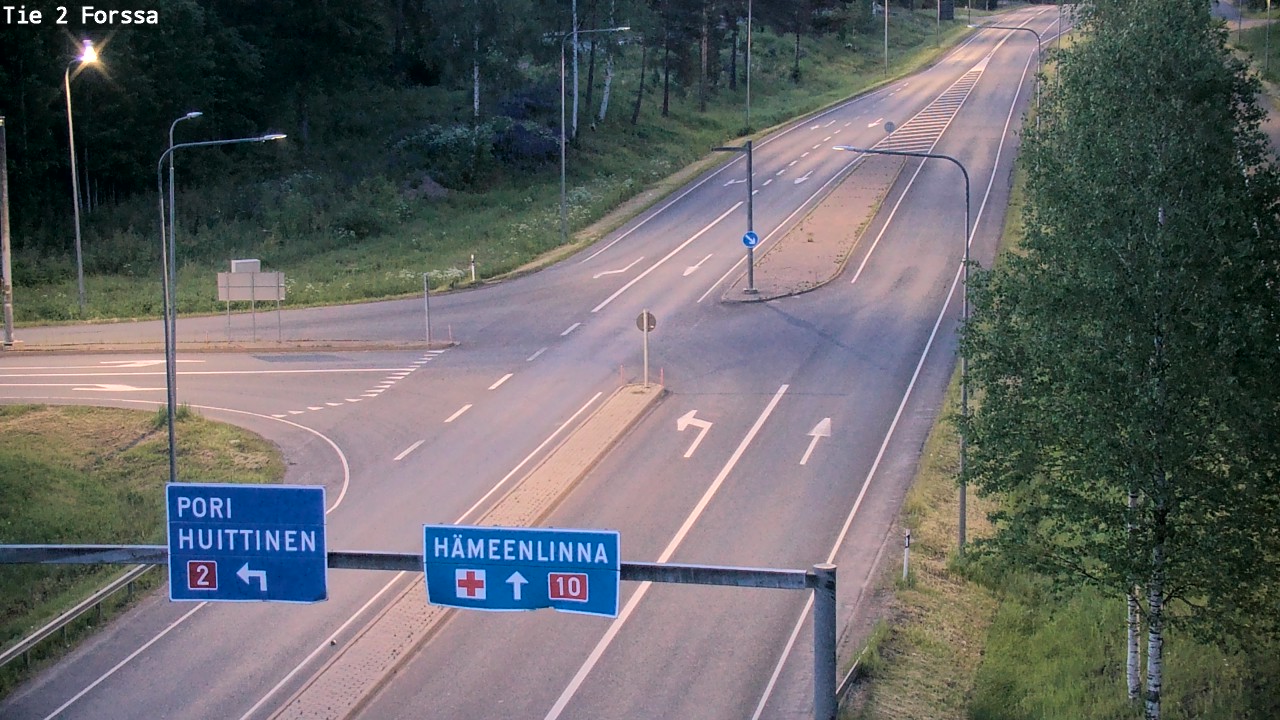 Weather Camera Image Väg 2 Forssa, Forssa, Kanta-Häme