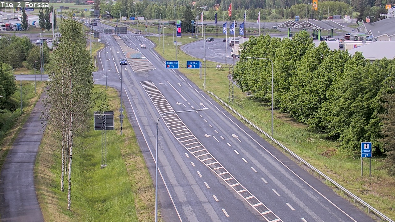 Weather Camera Image Väg 2 Forssa, Forssa, Kanta-Häme