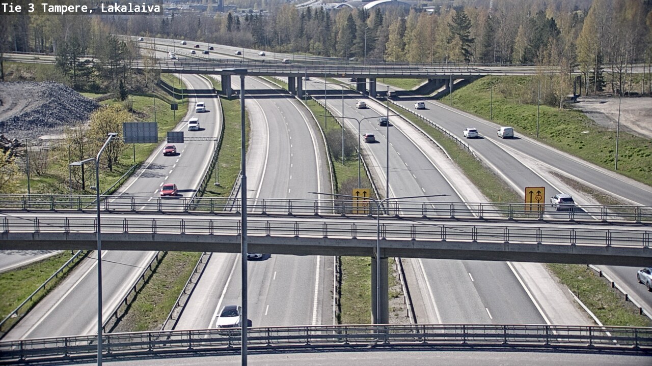 Kelikamerat Kuva Tie 3 Tampere, Lakalaiva, Tampere, Pirkanmaa