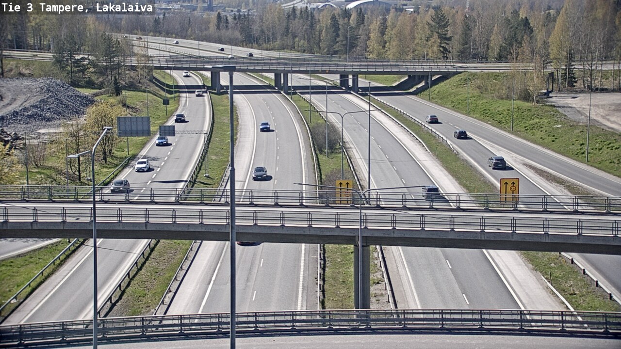 Kelikamerat Kuva Tie 3 Tampere, Lakalaiva, Tampere, Pirkanmaa