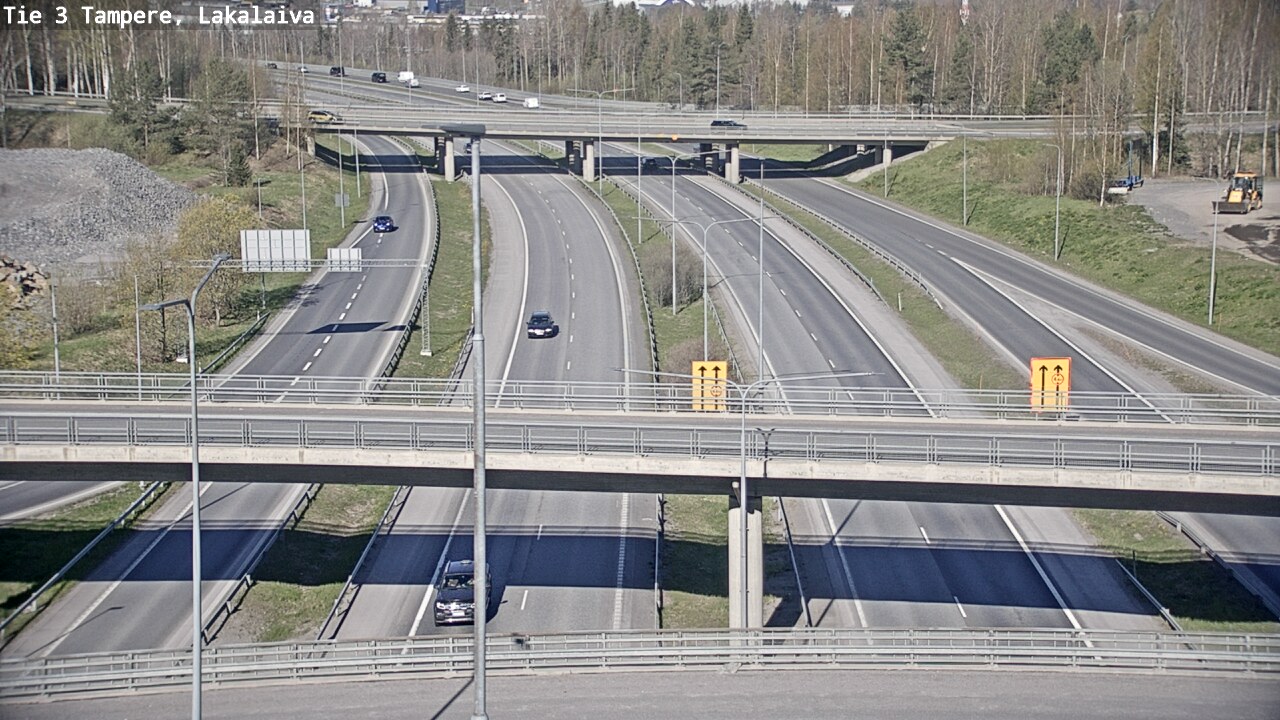 Weather Camera Image Väg 3 Tammerfors, Lakalaiva, Tampere, Pirkanmaa