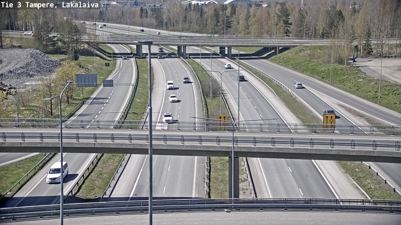 Kelikamerat Kuva Tie 3 Tampere, Lakalaiva, Tampere, Pirkanmaa