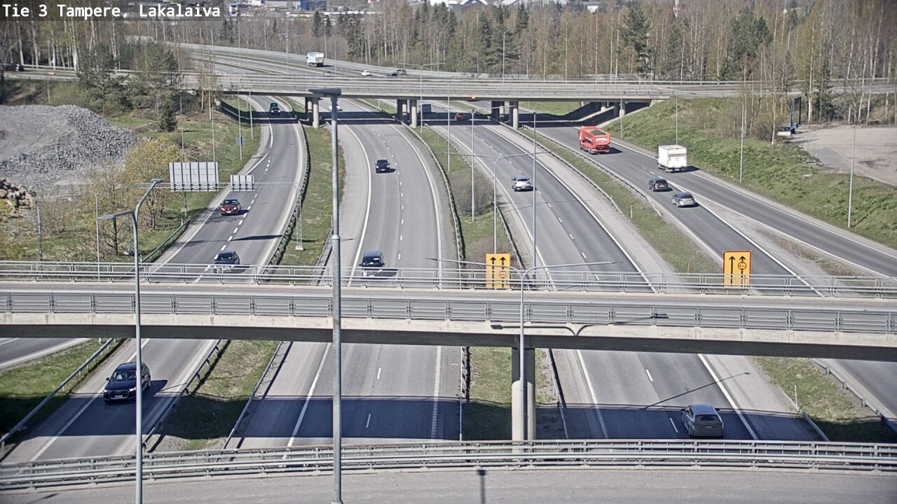 Weather Camera Image Road 3 Tampere, Lakalaiva, Tampere, Pirkanmaa
