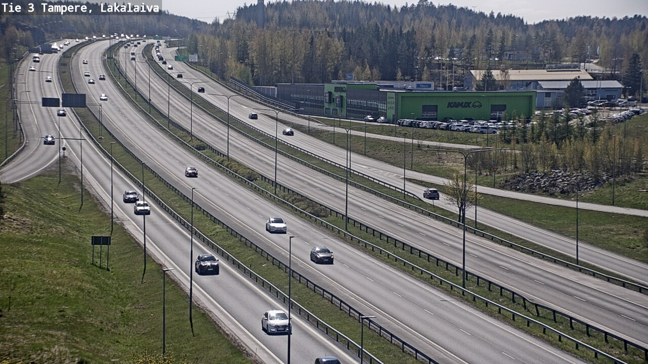Kelikamerat Kuva Tie 3 Tampere, Lakalaiva, Tampere, Pirkanmaa