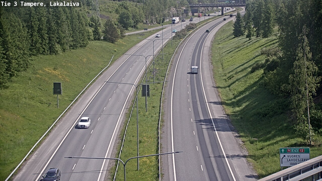 Kelikamerat Kuva Tie 3 Tampere, Lakalaiva, Tampere, Pirkanmaa