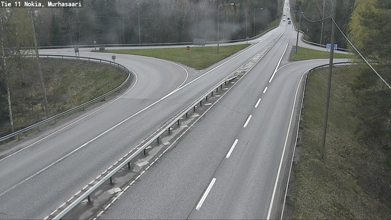 Weather Camera Image Road 11 Nokia, Murhasaari, Nokia, Pirkanmaa