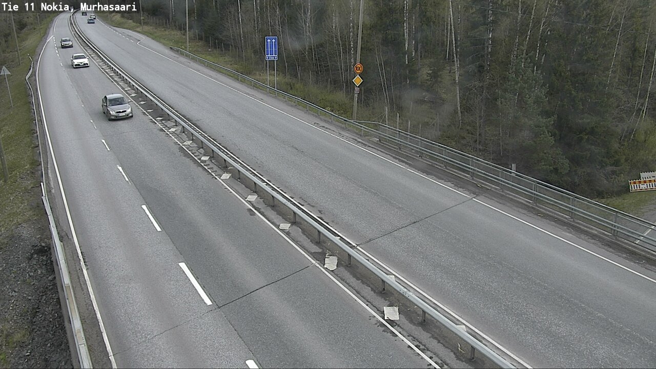 Weather Camera Image Road 11 Nokia, Murhasaari, Nokia, Pirkanmaa