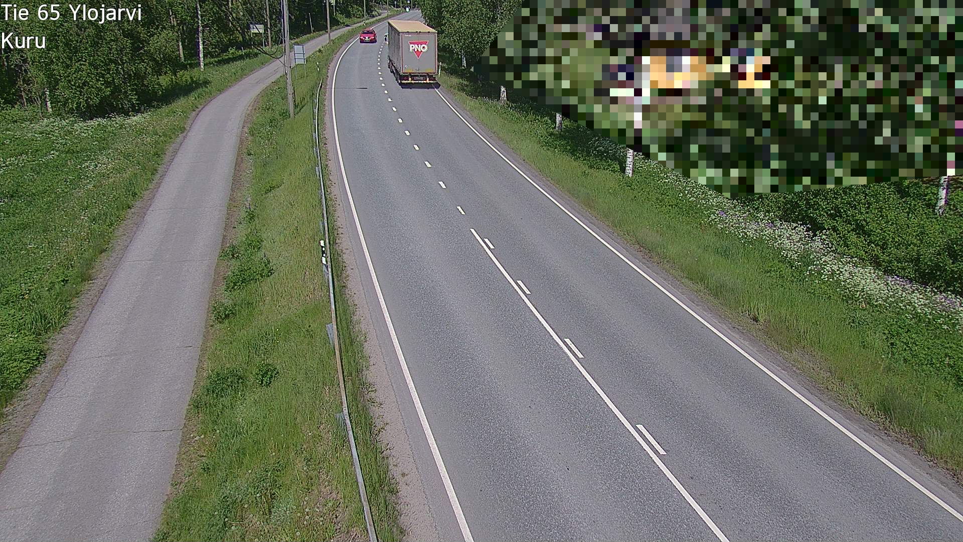 Weather Camera Image Road 65 Ylöjärvi, Kuru, Ylöjärvi, Pirkanmaa