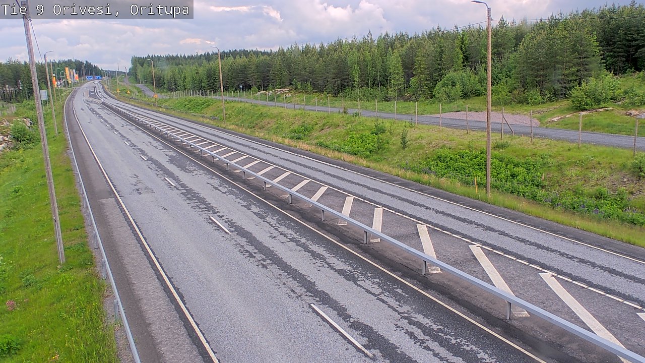 Weather Camera Image Väg 9 Orivesi, Oritupa, Orivesi, Pirkanmaa