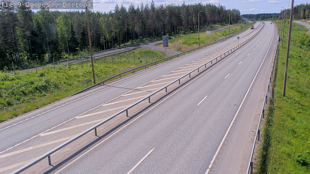 Weather Camera Image Road 9 Orivesi, Oritupa, Orivesi, Pirkanmaa