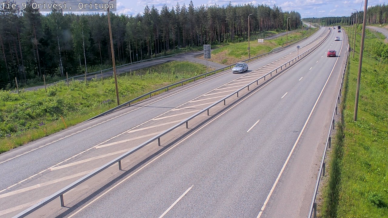 Weather Camera Image Väg 9 Orivesi, Oritupa, Orivesi, Pirkanmaa