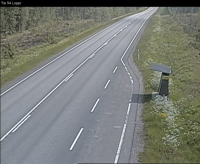 Weather Camera Image Road 54 Loppi, Loppi, Kanta-Häme