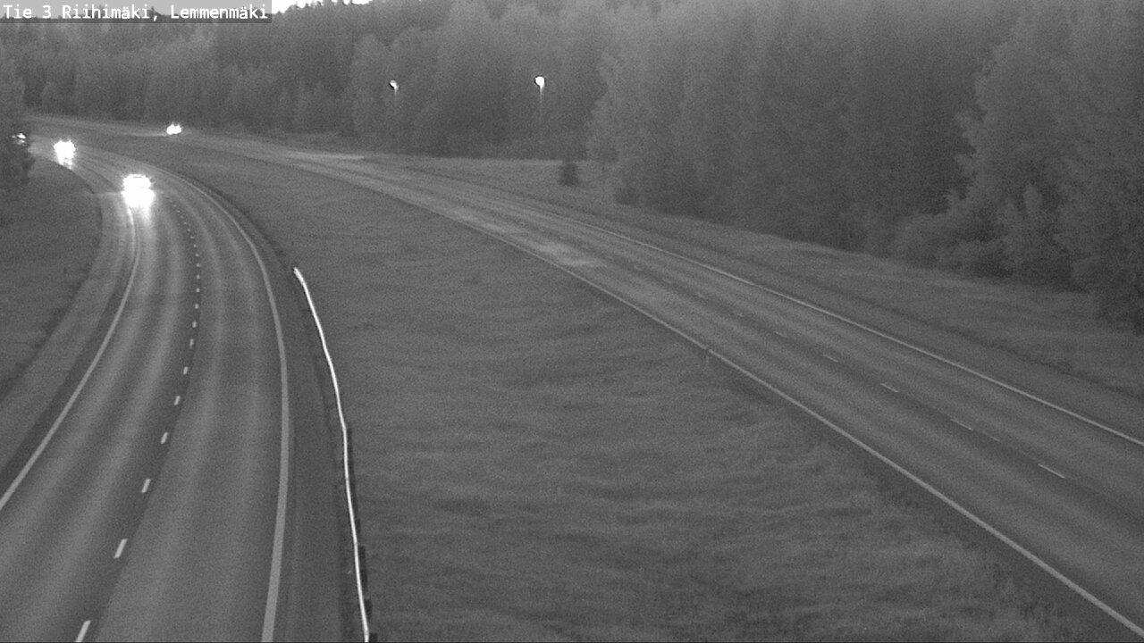 Weather Camera Image Road 3 Riihimäki, Lemmenmäki, Riihimäki, Kanta-Häme