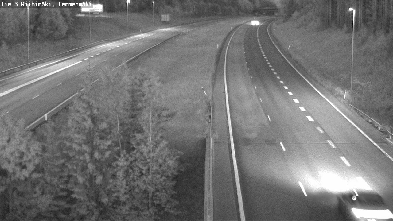 Weather Camera Image Väg 3 Riihimäki, Lemmenmäki, Riihimäki, Kanta-Häme