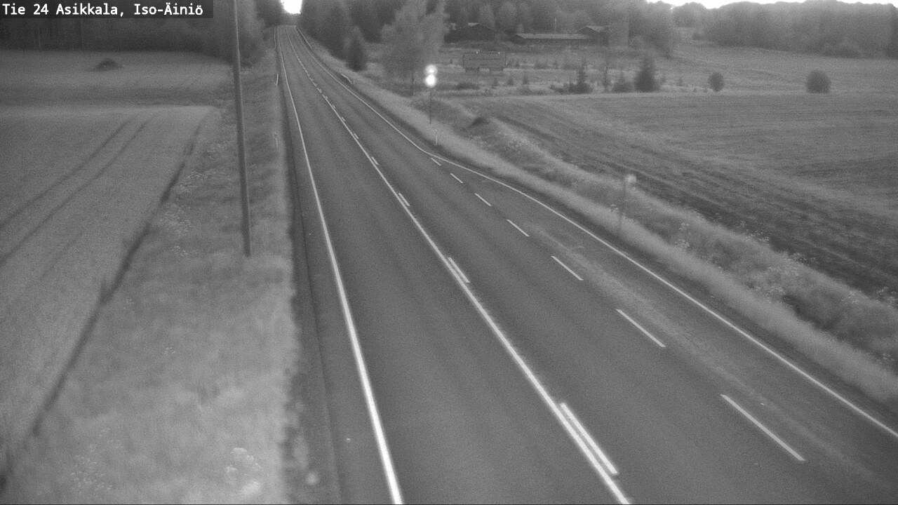 Weather Camera Image Road 24 Asikkala, Iso-Äiniö, Asikkala, Päijät-Häme