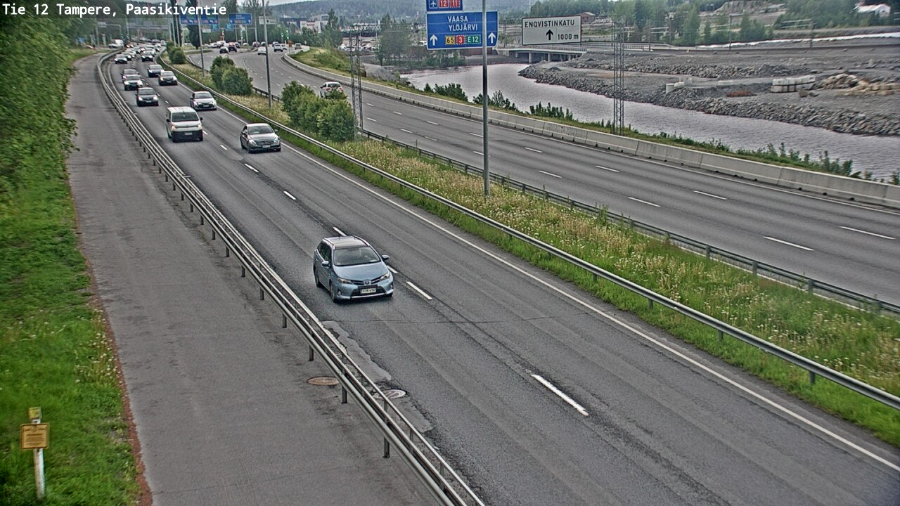 Kelikamerat Kuva Tie 12 Tampere, Paasikiventie, Tampere, Pirkanmaa