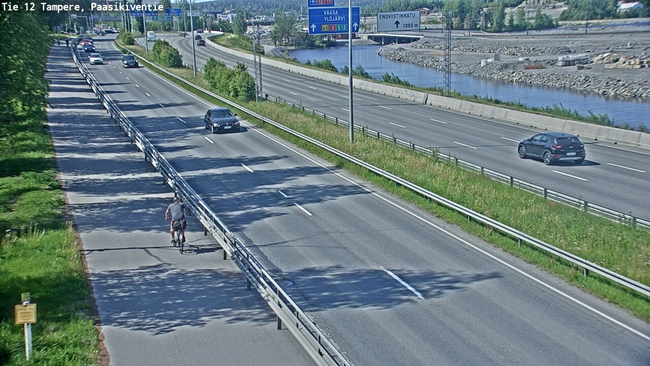 Weather Camera Image Road 12 Tampere, Paasikiventie, Tampere, Pirkanmaa