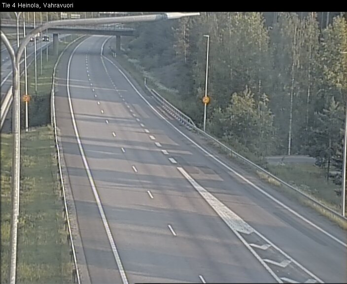 Weather Camera Image Väg 4 Heinola, Vahravuori, Heinola, Päijät-Häme