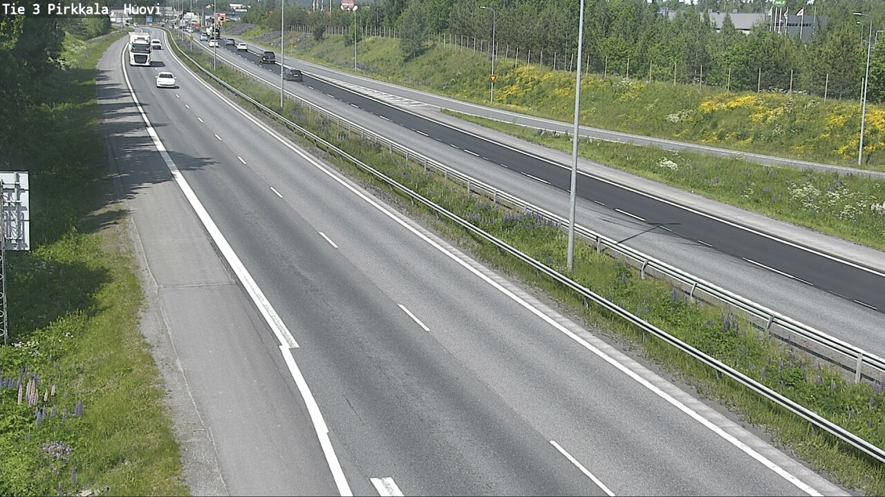 Weather Camera Image Väg 3 Birkala, Pirkkala, Pirkanmaa
