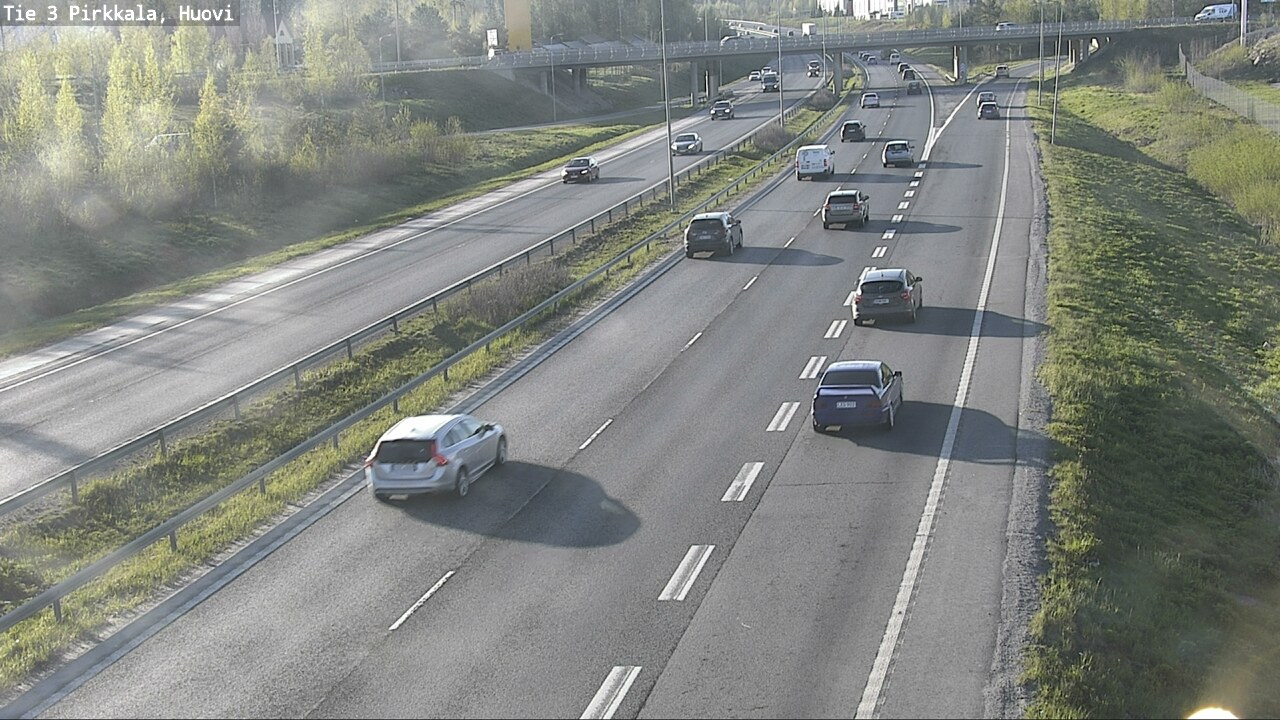 Weather Camera Image Väg 3 Birkala, Pirkkala, Pirkanmaa