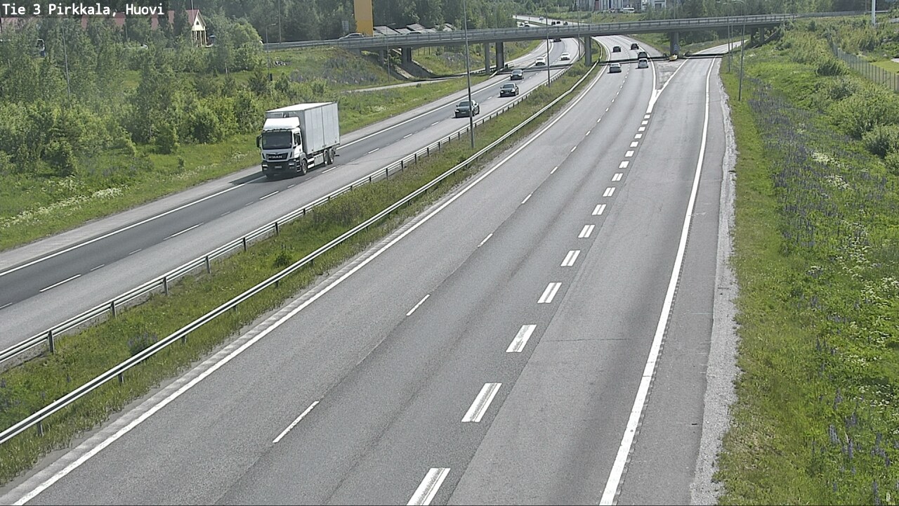 Weather Camera Image Väg 3 Birkala, Pirkkala, Pirkanmaa