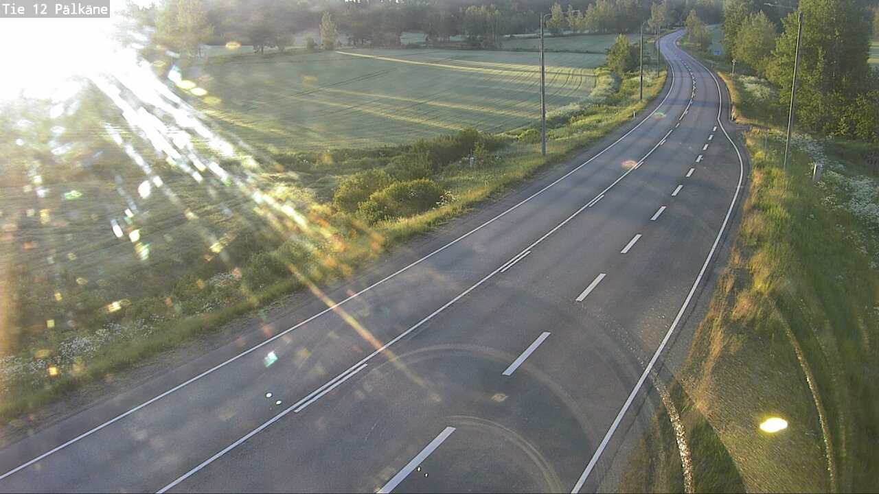 Weather Camera Image Road 12 Pälkäne, Pälkäne, Pirkanmaa